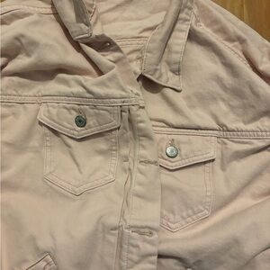 Old Navy Light Pink Jean Jacket XXL